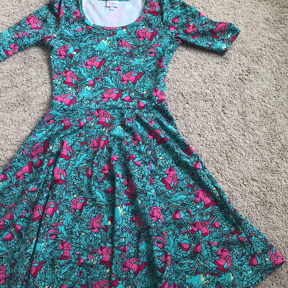 Gorgeous Lularoe full skirted dress